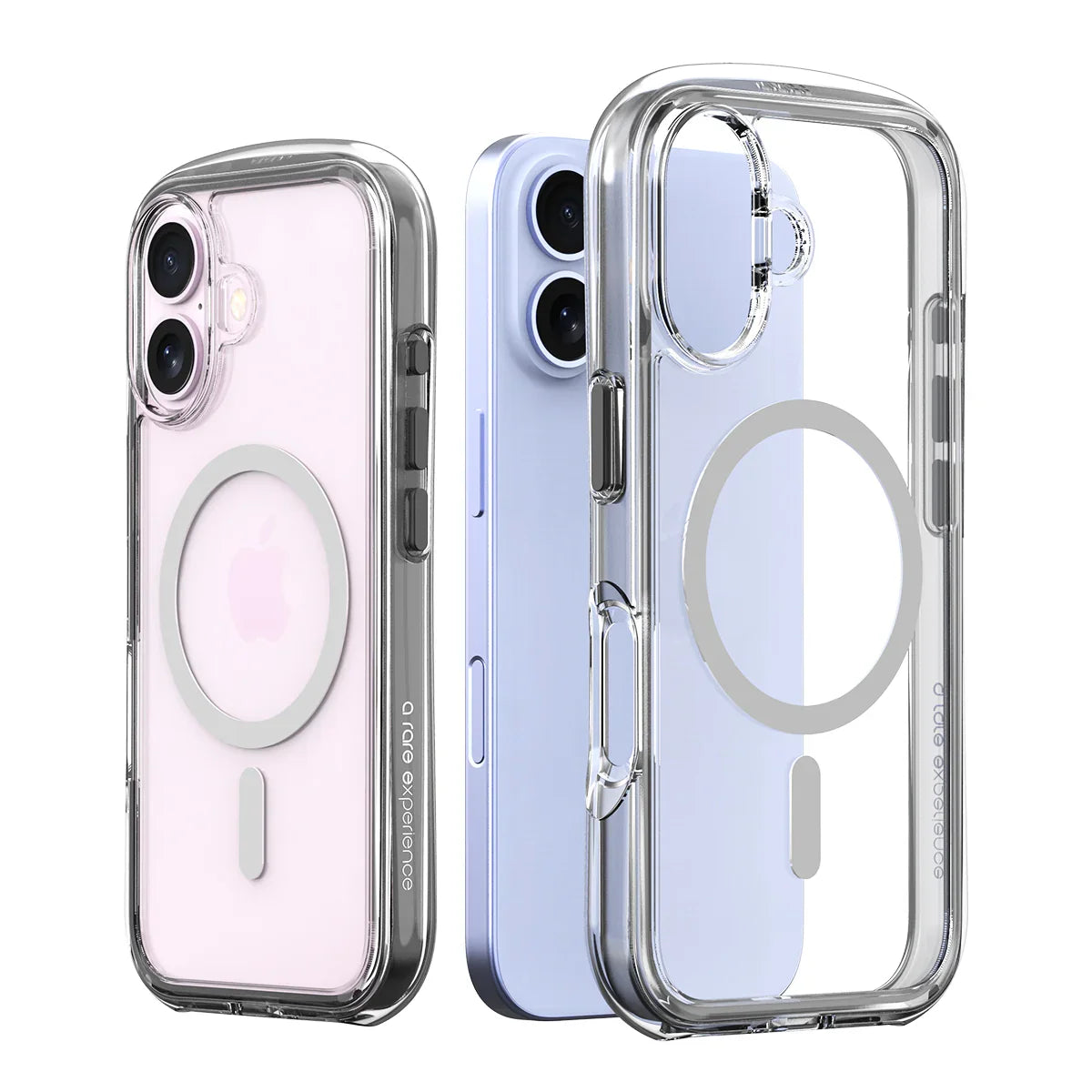 iPhone 16 Araree Duple Air Magsafe Cover - Light Gray - Tashqila iPhone 16 Araree Duple Air Magsafe Cover - Light Gray - Tashqila